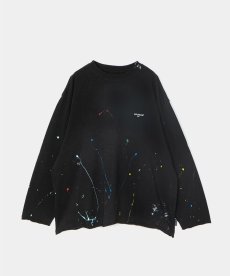 画像1: APPLEBUM(アップルバム) / Paint Cut Off L/S T-shirt (1)