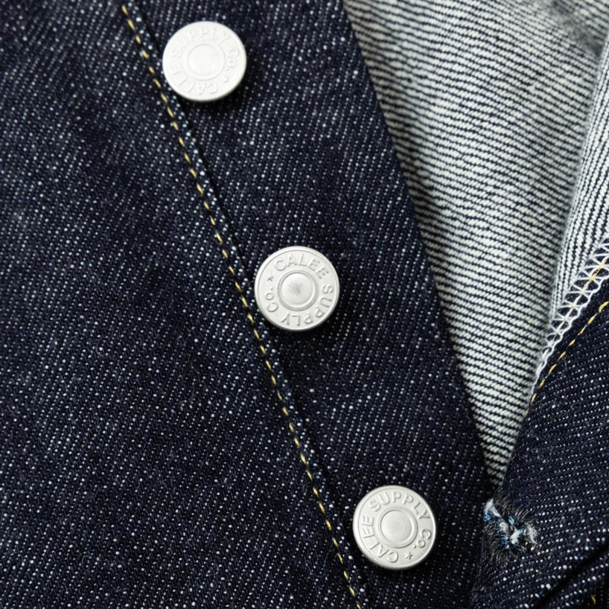 画像5: CALEE(キャリー) / VINTAGE REPRODUCT STRAIGHT DENIM PANTS ＜OW＞ (5)