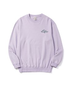 画像7: CALEE(キャリー) / EAGLE PINSTRIPING CREW NECK SW ＜NATURALLY PAINT DESIGN＞ (7)