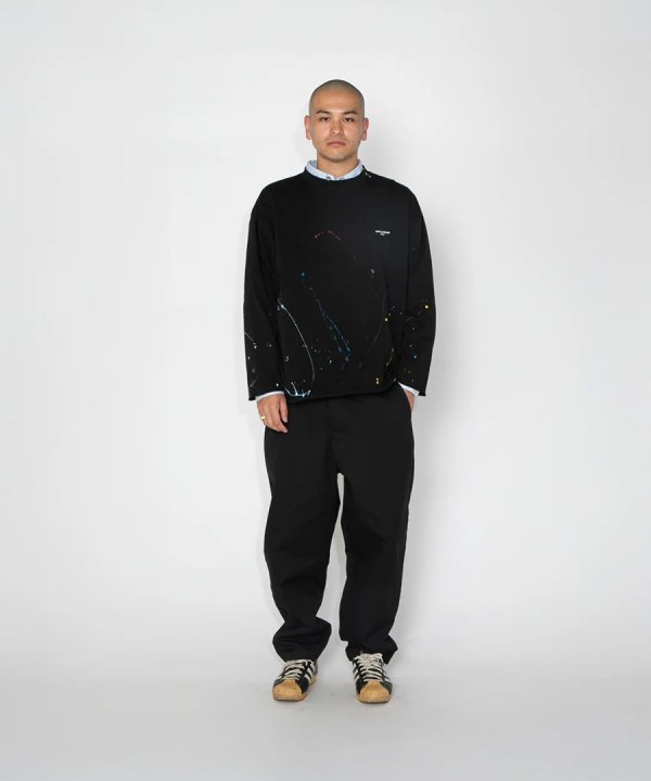 APPLEBUM(アップルバム) ロングスリーブTシャツ Paint Cut Off L/S T
