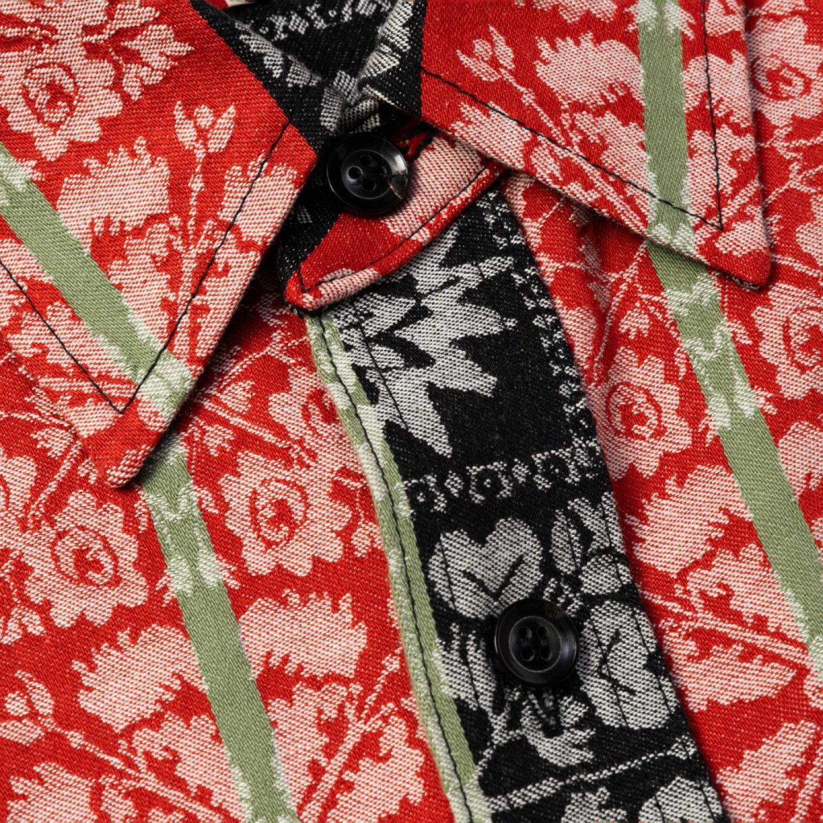 画像4: CALEE(キャリー) / JACQUARD L/S SH (4)