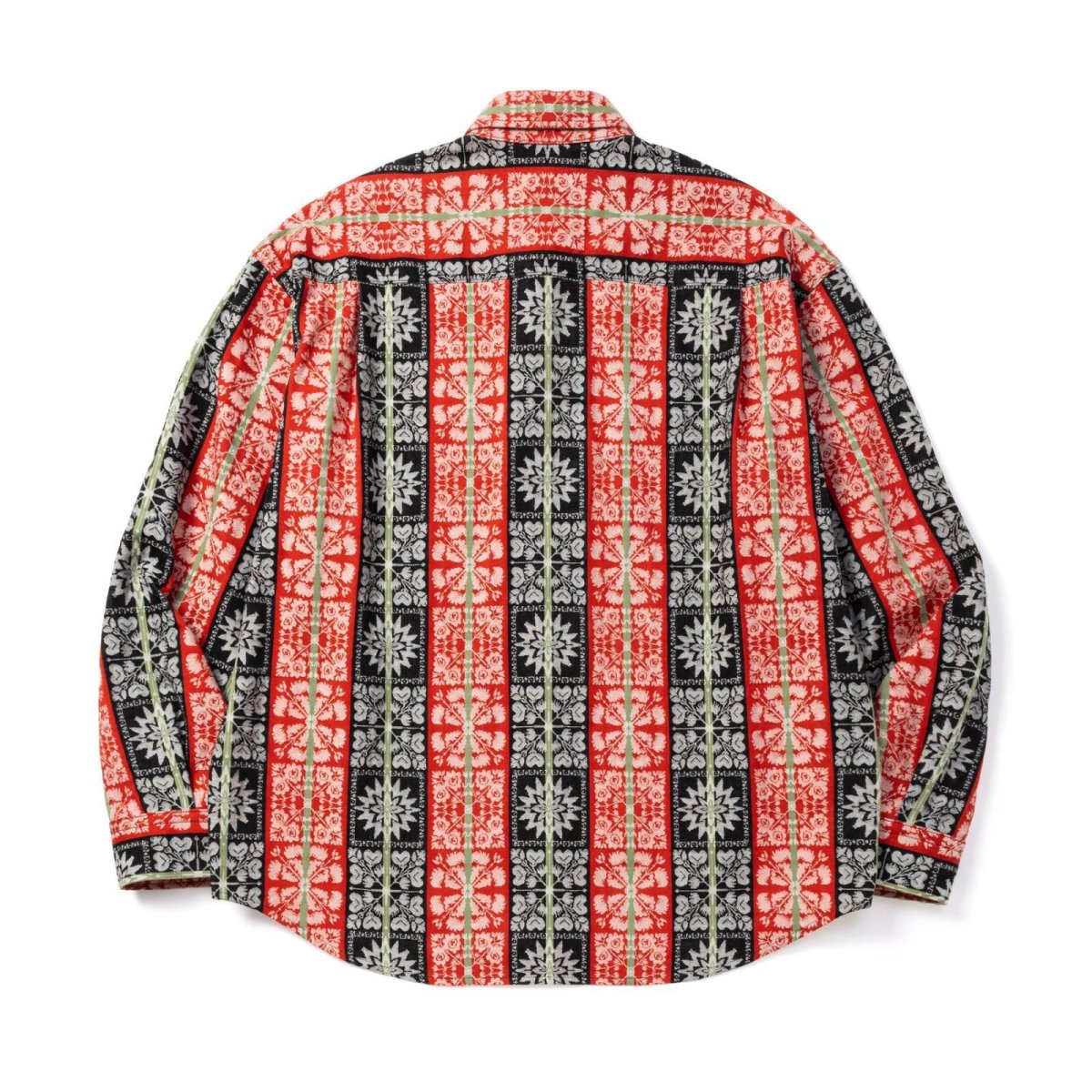 画像2: CALEE(キャリー) / JACQUARD L/S SH (2)