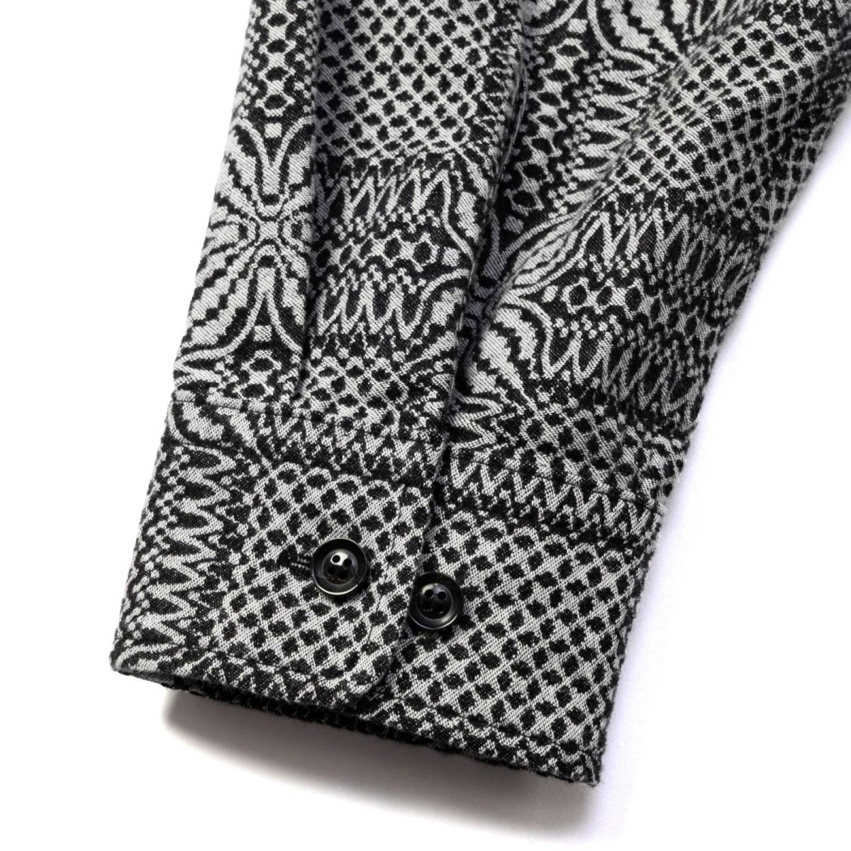 画像6: CALEE(キャリー) / JACQUARD L/S SH (6)
