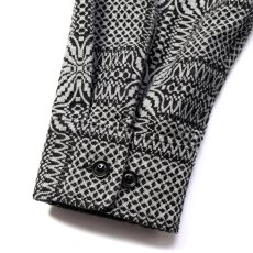 画像6: CALEE(キャリー) / JACQUARD L/S SH (6)