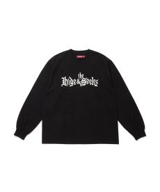 画像1: HIDEANDSEEK(ハイドアンドシーク) / "HideandSeek × Toru Nishiura" The H&S L/S Tee (1)