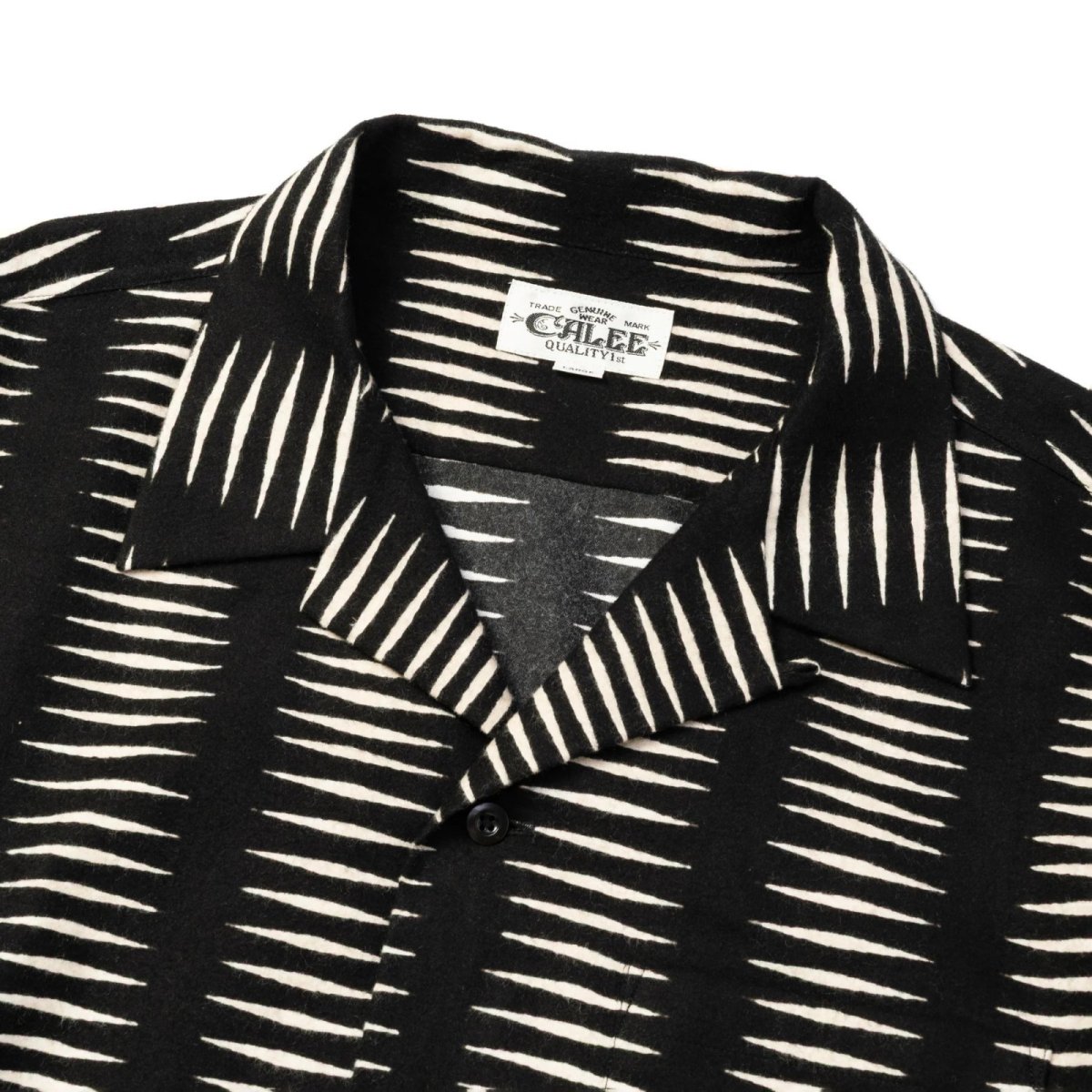 画像4: CALEE(キャリー) / NATIVE PRINT NEL SHIRT (4)