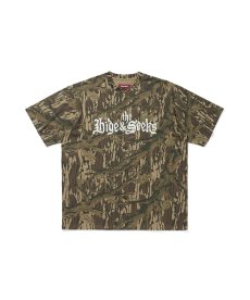 画像1: HIDEANDSEEK(ハイドアンドシーク) / "HideandSeek × Toru Nishiura" The H&S S/S Tee (1)