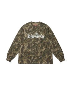 画像1: HIDEANDSEEK(ハイドアンドシーク) / "HideandSeek × Toru Nishiura" The H&S L/S Tee (1)