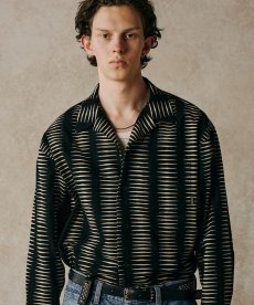 画像11: CALEE(キャリー) / NATIVE PRINT NEL SHIRT (11)