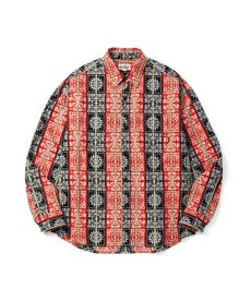 画像1: CALEE(キャリー) / JACQUARD L/S SH (1)