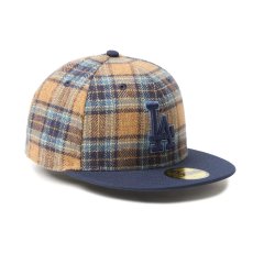 画像3: NEW ERA / 59FIFTY MLB Plaid ロサンゼルス・ドジャース (3)