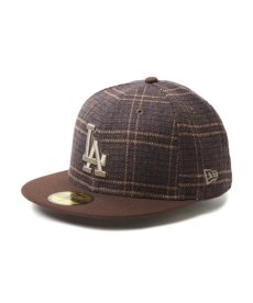 画像1: NEW ERA / 59FIFTY MLB Plaid ロサンゼルス・ドジャース (1)