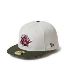 画像1: NEW ERA / 59FIFTY NBA Hardwood Classics トロント・ラプターズ (1)