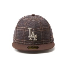 画像2: NEW ERA / 59FIFTY MLB Plaid ロサンゼルス・ドジャース (2)