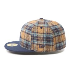 画像5: NEW ERA / 59FIFTY MLB Plaid ロサンゼルス・ドジャース (5)