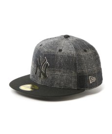 画像1: NEW ERA / 59FIFTY MLB Plaid ニューヨーク・ヤンキース (1)