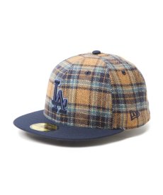 画像1: NEW ERA / 59FIFTY MLB Plaid ロサンゼルス・ドジャース (1)