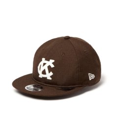 画像1: NEW ERA / RC 9FIFTY ウール ニグロリーグ カンザスシティー・モナークス (1)