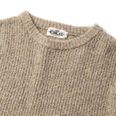 画像3: CALEE(キャリー) / ×EYYA BOUCLE CREW NECK KNIT SWEATER (3)