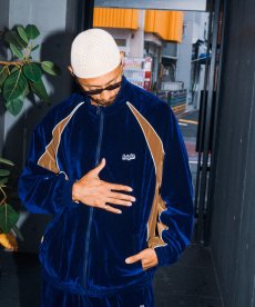 画像14: HAIGHT / VELOUR TRACK JACKET (14)