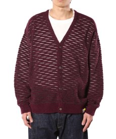 画像8: CALEE(キャリー) / ×EYYA BOUCLE BORDER KNIT CARDIGAN (8)