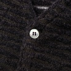 画像4: CALEE(キャリー) / ×EYYA BOUCLE BORDER KNIT CARDIGAN (4)