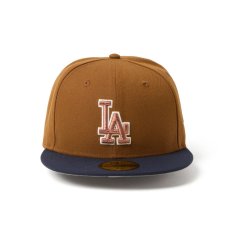 画像2: NEW ERA / 59FIFTY MLB Deep Autumn ロサンゼルス・ドジャース (2)