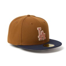 画像3: NEW ERA / 59FIFTY MLB Deep Autumn ロサンゼルス・ドジャース (3)