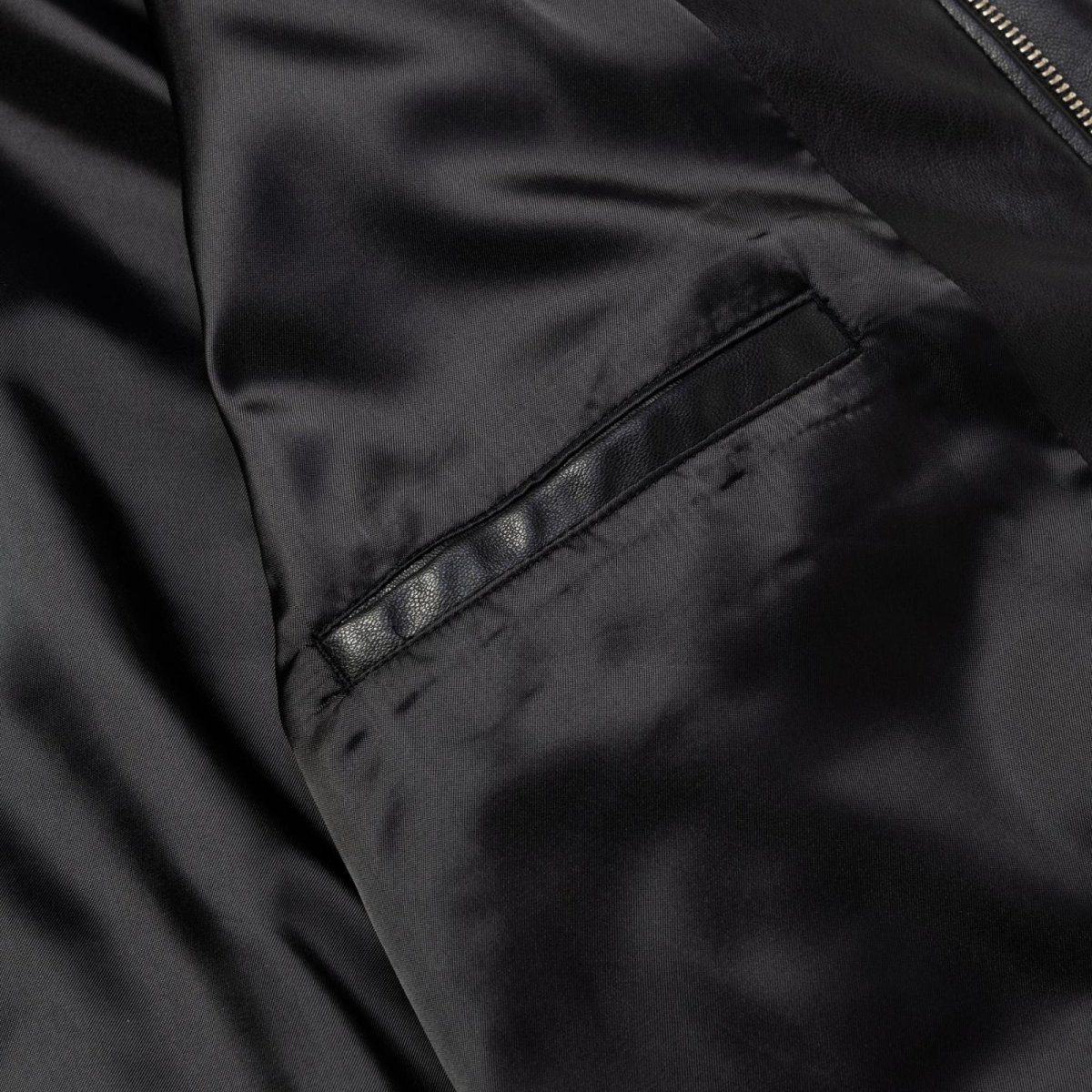 画像9: CALEE(キャリー) / FAUX LEATHER HARRINGTON JACKET (9)