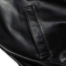 画像6: CALEE(キャリー) / FAUX LEATHER HARRINGTON JACKET (6)