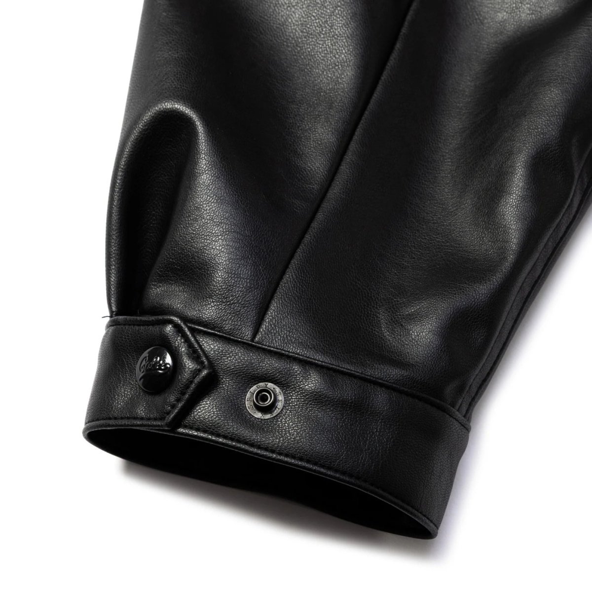 画像7: CALEE(キャリー) / FAUX LEATHER HARRINGTON JACKET (7)
