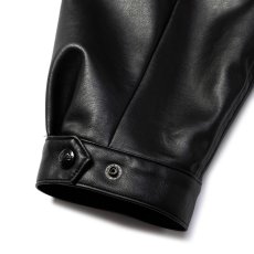 画像7: CALEE(キャリー) / FAUX LEATHER HARRINGTON JACKET (7)