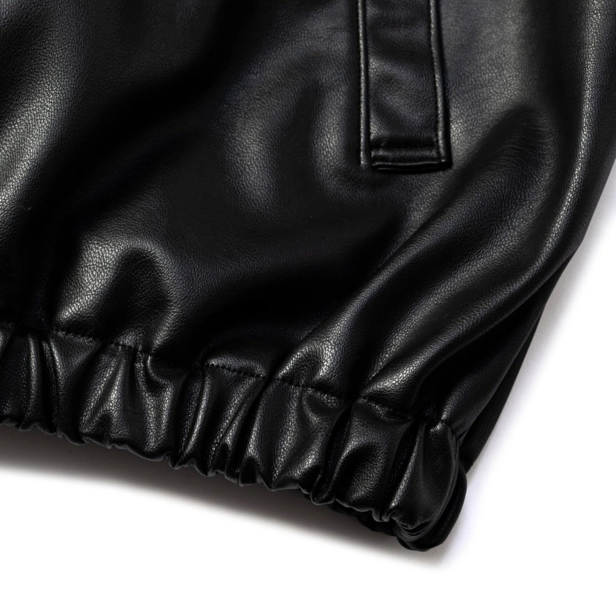 画像8: CALEE(キャリー) / FAUX LEATHER HARRINGTON JACKET (8)