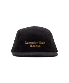 画像2: ACAPULCO GOLD(アカプルコゴールド) / EMBROIDERY CORDUROY CAMP CAP (2)