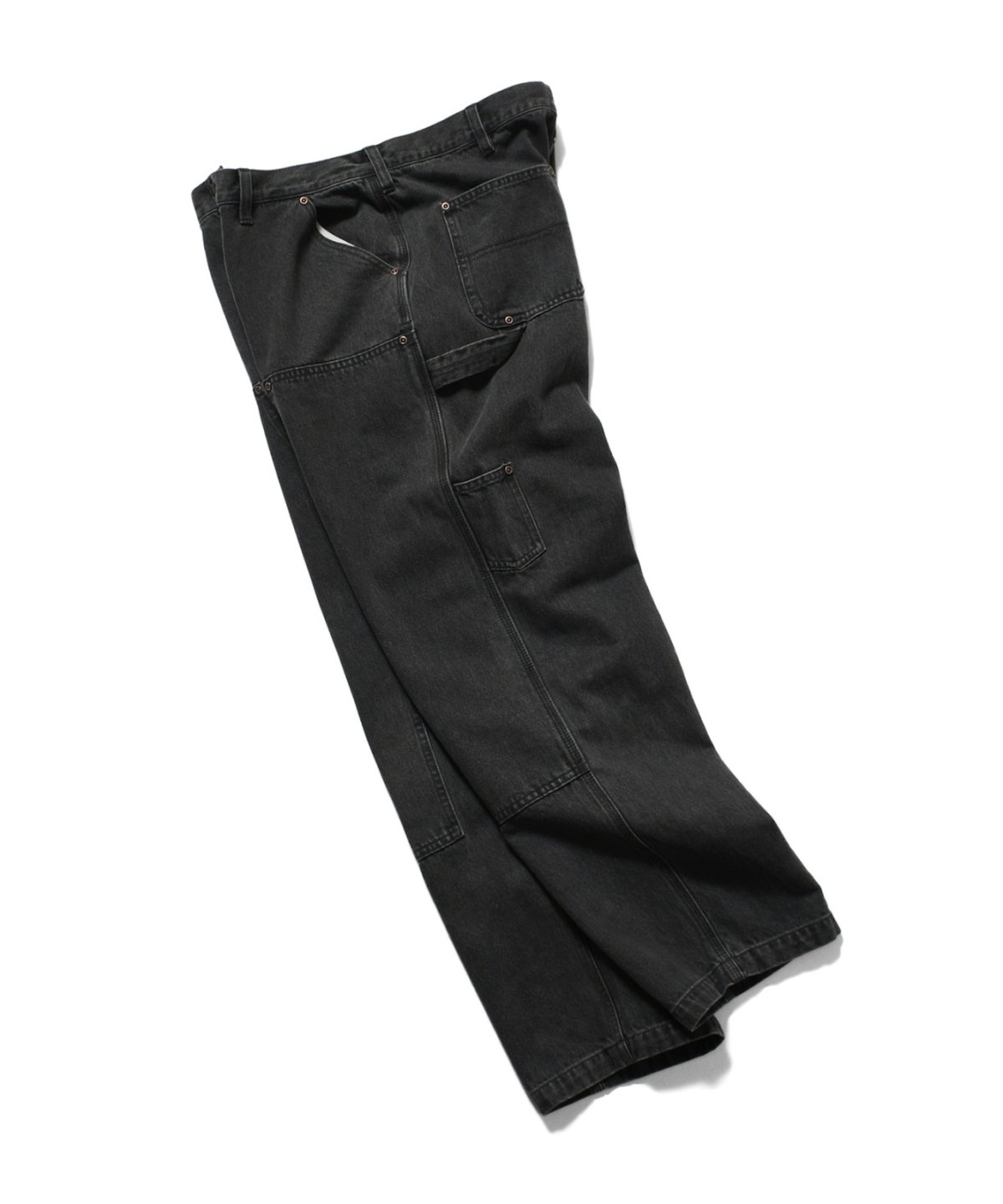 画像9: LFYT(ラファイエット) / BLACK DENIM PAINTER PANTS (9)