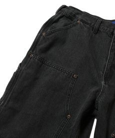 画像6: LFYT(ラファイエット) / BLACK DENIM PAINTER PANTS (6)
