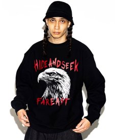 画像1: HIDEANDSEEK(ハイドアンドシーク) / Eagle Sweat Shirt(26aw) (1)