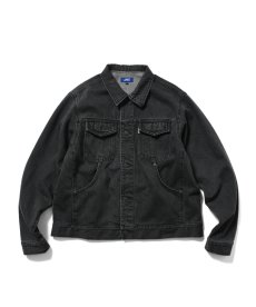 画像1: LFYT(ラファイエット) / BLACK DENIM TRUCKER JACKET (1)