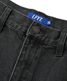 画像3: LFYT(ラファイエット) / BLACK DENIM PAINTER PANTS (3)