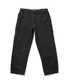 画像1: LFYT(ラファイエット) / BLACK DENIM PAINTER PANTS (1)