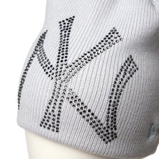 画像8: NEW ERA / ベーシック ビーニー Rhinestone ビッグロゴ ニューヨーク・ヤンキース (8)