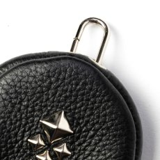 画像3: CALEE(キャリー) / STUDS LEATHER ZIP COIN CASE (3)