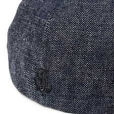 画像5: CALEE(キャリー) / LEATHER WAPPEN DENIM BRIM LEATHER CAS (5)