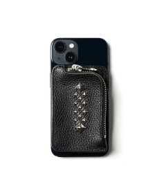 画像4: CALEE(キャリー) / STUDS LEATHER MULTI CASE ＜Magsafe＞ (4)