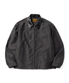 画像1: CALEE(キャリー) / CORD CLOTH LEATHER COLLAR JACKET (1)