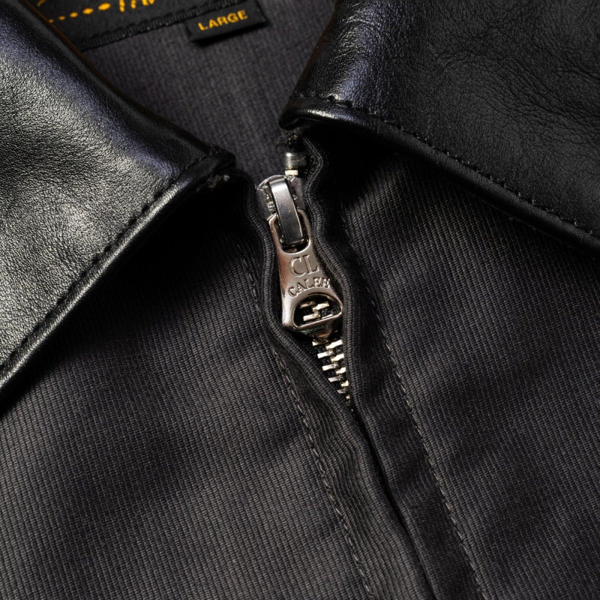 画像5: CALEE(キャリー) / CORD CLOTH LEATHER COLLAR JACKET (5)