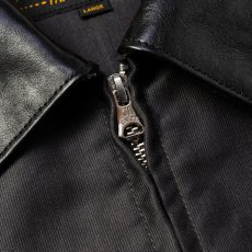 画像5: CALEE(キャリー) / CORD CLOTH LEATHER COLLAR JACKET (5)