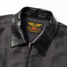 画像4: CALEE(キャリー) / CORD CLOTH LEATHER COLLAR JACKET (4)