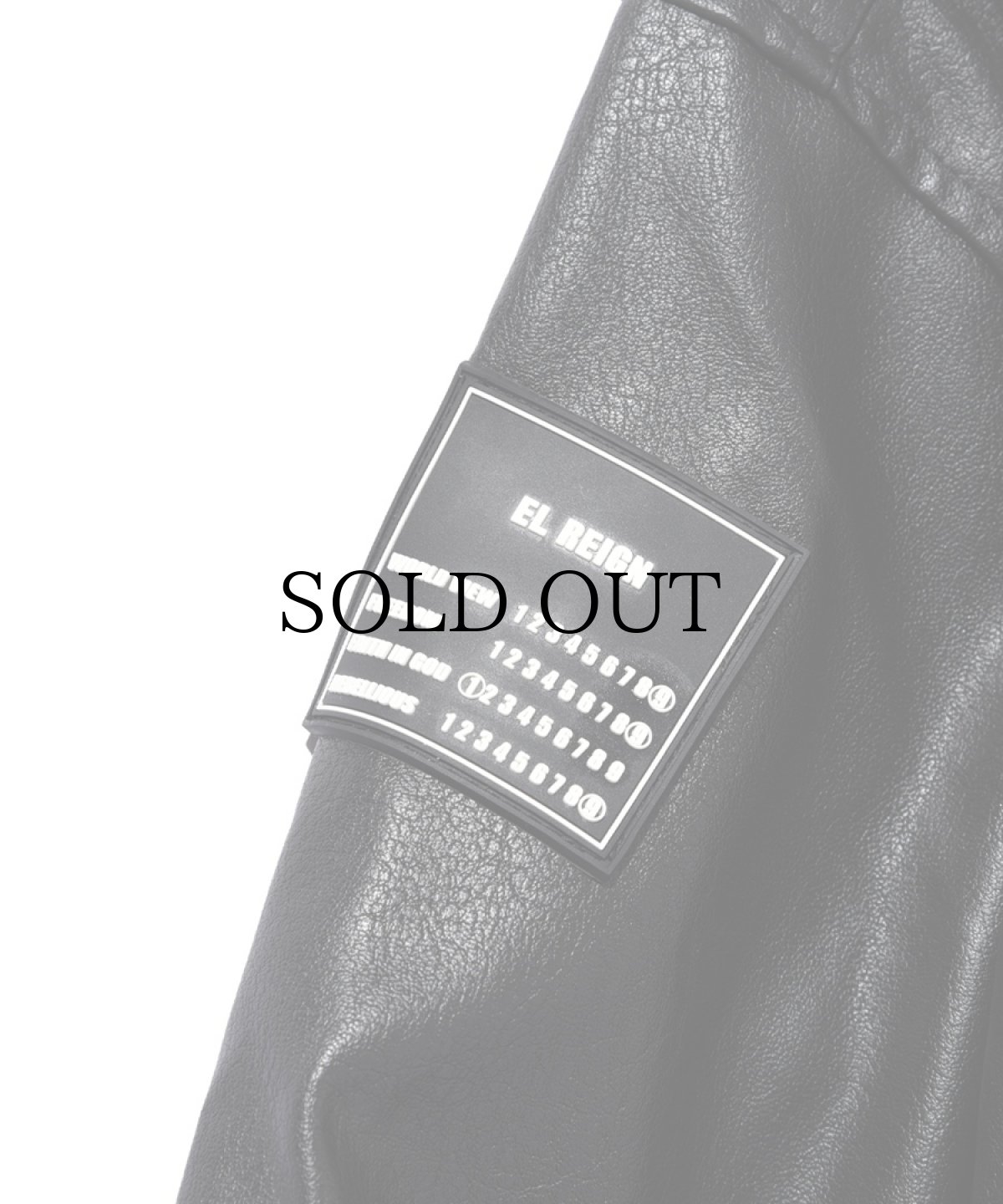 画像3: EL REIGN(エルレイン) / ARMY LEATHER JACKET  (3)