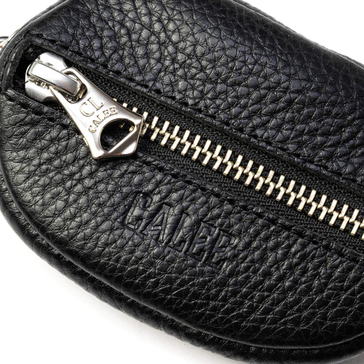 画像4: CALEE(キャリー) / STUDS LEATHER ZIP COIN CASE (4)